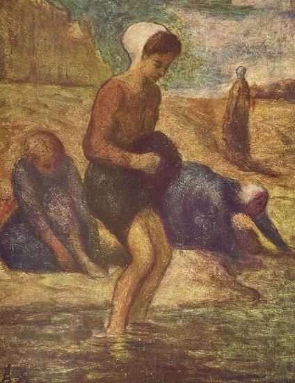 Honore Daumier Badende junge Madchen Spain oil painting art
